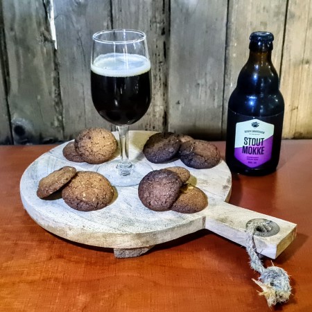 Beerpairing 5 Hartige Peanut butter cookies & Stout Mokke - Bieren Cabardouche - Streekbierenweekend Zaventem 
